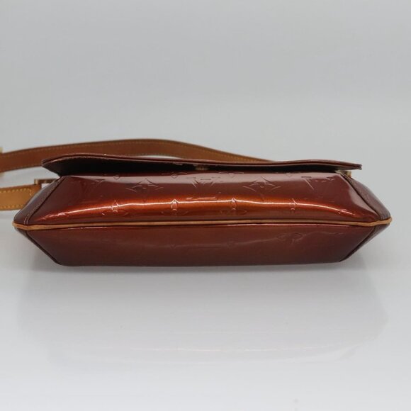 LOUIS VUITTON Monogram Vernis Thompson Street Bag Bronze M91124 LV Auth 115834 - Picture 6 of 16